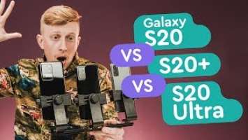 Samsung Galaxy S20 vs S20+ vs S20 Ultra обзор и тест камер - Какой выбрать?