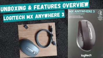 Logitech MX Anywhere 3 | Unboxing and overview | Logitech MX Master Series