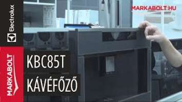 Electrolux KBC85T beépíthető kávéfőző – Márkabolt.hu