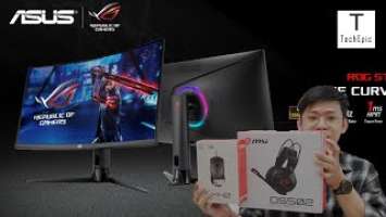 Giveaway | បទបង្ហាញខ្លីលើ Asus ROG Strix XG32VC Gaming Monitor