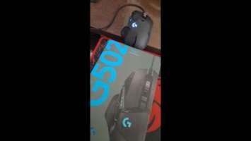 Logitech G502 Hero Gaming Mouse! Unboxing and full review.