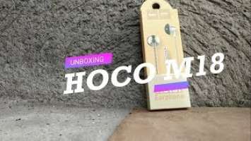 HOCO M18 Earphones Unboxing