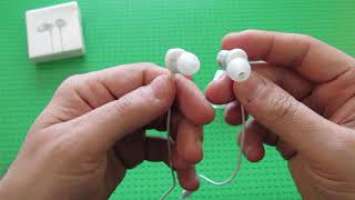 Unboxing Xiaomi HSEJ03JY Mi In-Ear Headphones Basic