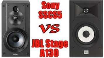 Sony SSCS5 vs JBL Stage A130 Sound Comparison [Blind Test] With Marantz PM7000N