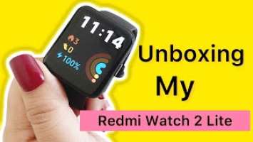 Xiaomi Redmi Watch 2 Lite Smartwatch Unboxing - Built in GPS | 100+ workouts 10 days battery life