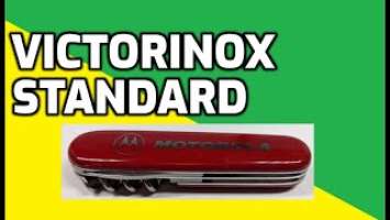 Victorinox Standard (Spartan) Motorola Branded Swiss Army Knife Unboxing and Review