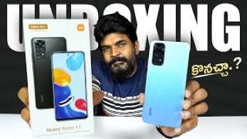 Redmi Note 11 Unboxing & Quick Review || in Telugu ||