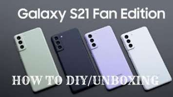 Galaxy S21 FE 5G Unboxing / DIY How To Return Your Samsung Trade In