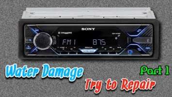 sony car stereo repair car stereo repair dsx-a410bt part 1