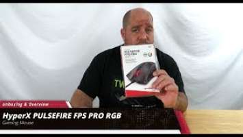 Unboxing & overview of the new HyperX PULSEFIRE RGB Gaming Mouse