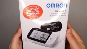 Omron M7 Intelli IT Ψηφιακό Πιεσόμετρο Μπράτσου με ανίχνευση Αρρυθμίας & Bluetooth HEM-7361T-EBK