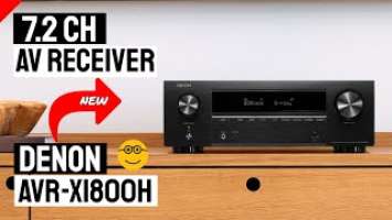 Unleash the Power of Entertainment: Denon AVR-X1800H Review - 7.2 Channel Home Theater Receiver