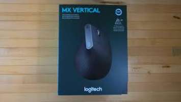 Unboxing the Logitech MX Vertical Wireless Mouse