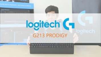 [Review] logitech G213  prodigy  Gaming keyboard RGB #By logitech Gaming Thai FC