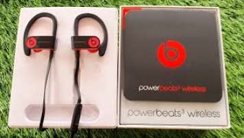 Powerbeats3 Wireless - Beats by Dre : Unboxing |  Apple's W1 Chip Wireless Earphones | HINDI