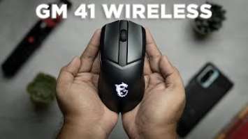 This Wireless Gaming Mouse deserves YOUR ATTENTION | MSI Clutch GM41 Lightweight Wireless Review