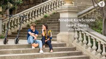 New Ninebot F Series KickScooters (F25I F40I F65I) - ENGLISH