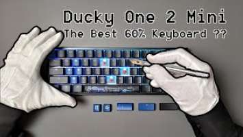 Ducky One 2 Mini Review and Typing Test - ASMR Unboxing