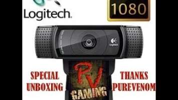 Special Unboxing - Surprised with Logitech HD Pro Webcam C920 - 1080p