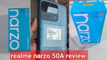 realme narzo 50a full review   realme narzo 50A unboxing video