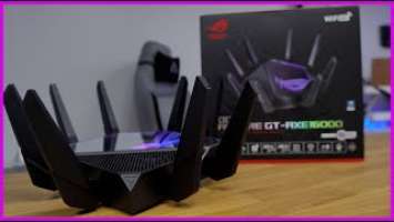 The FASTEST Router That i have Used ... Asus ROG Rapture GT-AXE 16000