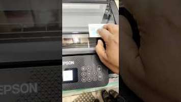 How to Done id card copy in Epson l3260