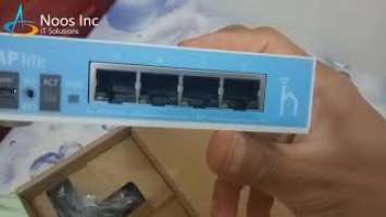 Unboxing Mikrotik RB941-2nD Hap Lite Router