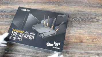 ASUS TUF Gaming AX4200 (TUF-AX4200) Router Unboxing