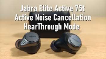 Jabra Elite Active 75t Review - Now With Active Noise Cancelling!