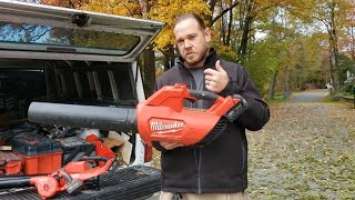 Milwaukee M18 leaf blower review