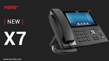 The Fanvil X7 Touchscreen IP Phone