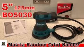 Makita BO5030 5" 125mm Random Orbit Sander