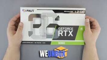 Unboxing Palit Geforce RTX 3060 StormX