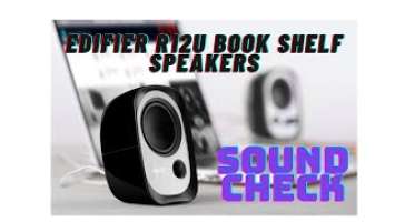 EDIFIER R12U SOUND CHECK AND REVIEW