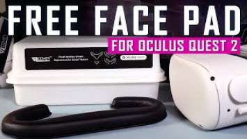 Get a FREE VR Cover Face Pad for Oculus Quest 2