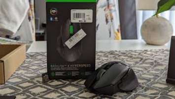 Razer Basilisk V3 X Hyperspeed unboxing