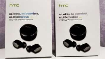 HTC True Wireless Earbuds Белые и Чёрные #1 Распаковка и первые ощущения