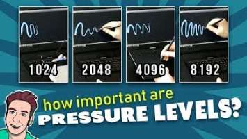 PRESSURE LEVELS in Drawing Tablets - Are They Important?