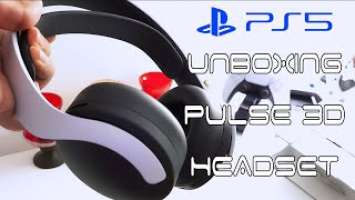 UNBOXING PlayStation Pulse 3D Wireless Headset
