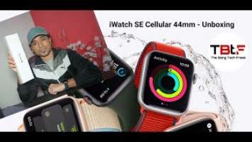 Apple Watch SE - Cellular 44mm unboxing and features in Bengali