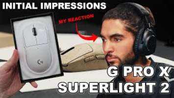 Same Potato, New Internals | Logitech G Pro X Superlight 2 Initial Impressions