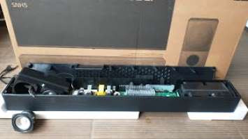 LG Soundbar SNH5 Look Inside (Disassembled) Teardown (Desmontada) Por dentro