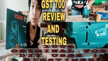 GST 700 JIGSAW BOSCH PROFISIONAL | REVIEW AND TESTING |FIRSTIME USER  bien garlan tv