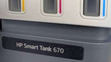 HP Smart Tank 670 All-in-One Printer