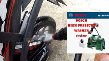 Bosch high pressure washer Review @boschmobility @boschglobal