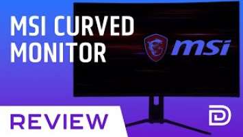 2k Curved Gaming Monitor Review MSI Optix MAG322CQR 32" // Newegg Now