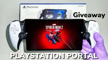 PlayStation Portal Remote Player Unboxing & Giveaway | NEW Sony's latest handheld PS5 console | ASMR