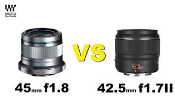 Olympus 45mm f1.8 vs Yongnuo 42.5mm f1.7 Mark II, Battle of budget portrait lens - RED35 Review