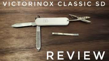 Victorinox Classic SD - Knife Review - A Carpenters + Wood Workers Best Friend