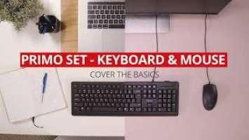 Trust: Primo - Keyboard and Mouse set